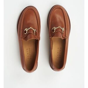 The Bit Mule Leather Loafers in dark brown